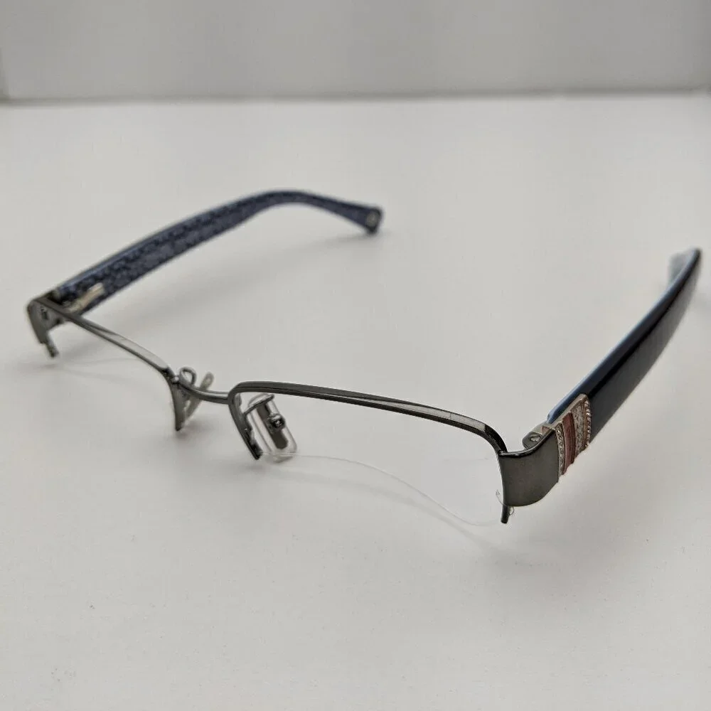 🕶️Coach CECILY HC5027B-9093 Semi Rimless Eyeglasses 52/17-135 / JLE701🕶️​